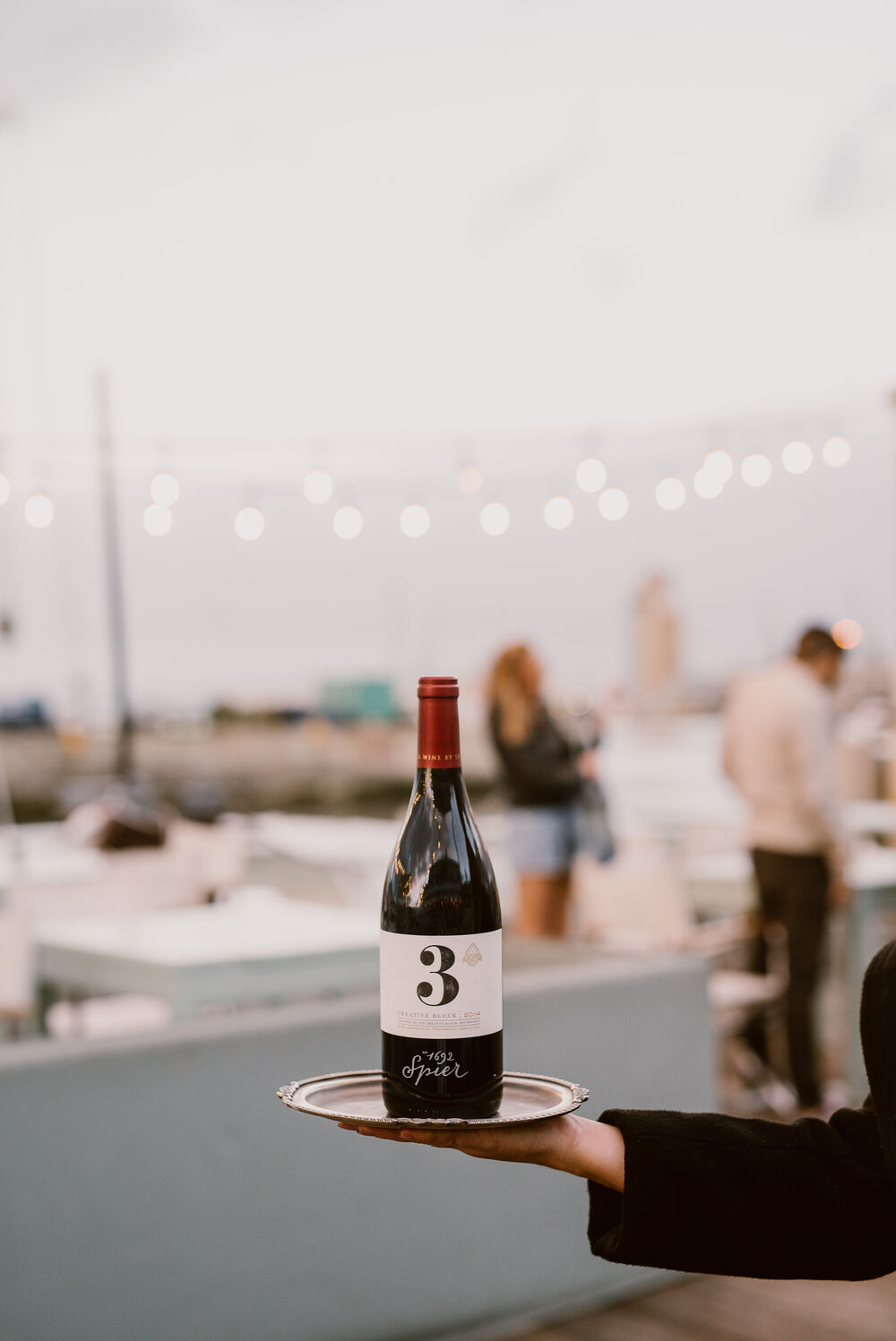 spier wine serving