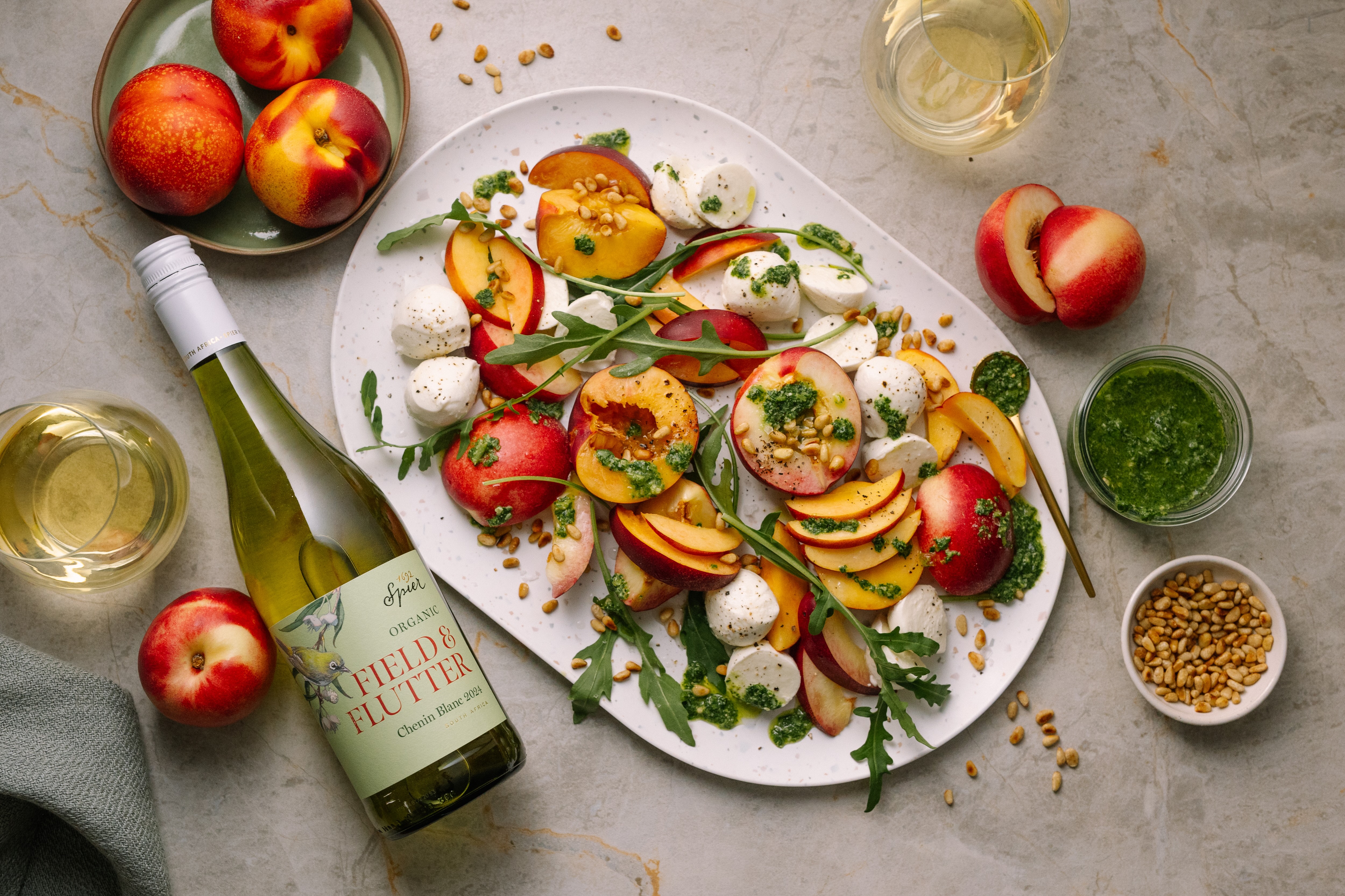 Spier-Field-&-Flutter-Chenin-Blanc-Recipe-Caprese-Salad_202508-4